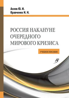 Инна Кравченко Россия накануне очередного мирового кризиса. Учебное пособие обложка книги