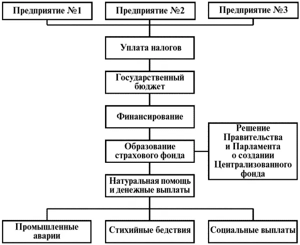 В денежной форме централизованные страховые фонды формируются в составе - фото 2