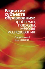 Коллектив авторов - Развитие субъекта образования. Проблемы, подходы, методы исследования