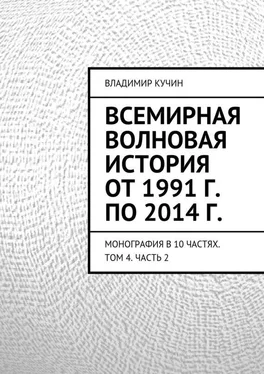 Владимир Кучин Всемирная волновая история от 1991 г. по 2014 г. обложка книги