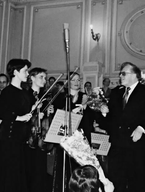 Исполнение вокальносимфонических фресок Петр Первый в Капелле 1985 Очень - фото 22