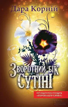 Дара Корній Зворотний бік сутіні обложка книги