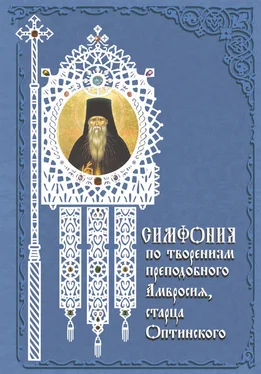 Татьяна Терещенко Симфония по творениям преподобного Амвросия, старца Оптинского обложка книги