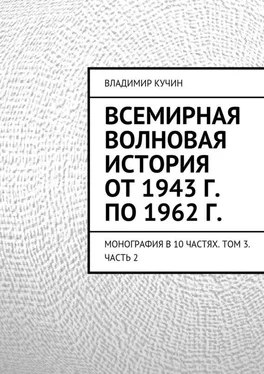 Владимир Кучин Всемирная волновая история от 1943 г. по 1962 г. обложка книги