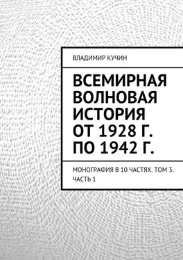 Владимир Кучин Всемирная волновая история от 1928 г. по 1942 г. обложка книги