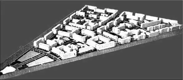 Макет застройки района Автово 1936 год С усилением личной власти Сталина - фото 21