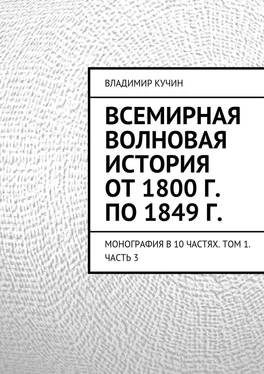 Владимир Кучин Всемирная волновая история от 1800 г. по 1849 г. обложка книги