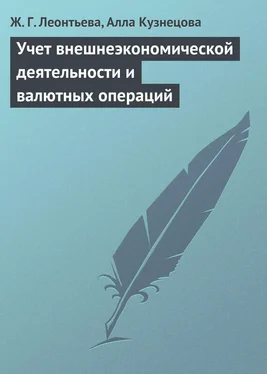 Алла Кузнецова Учет внешнеэкономической деятельности и валютных операций обложка книги