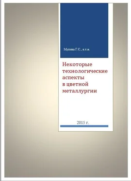 Григорий Мулява Некоторые технологические аспекты в цветной металлургии обложка книги