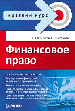 Евгений Евстигнеев Финансовое право обложка книги