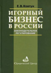 Евгений Ковтун - Игорный бизнес в России. Законодательное регулирование