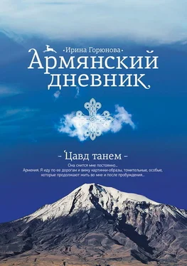 Ирина Горюнова Армянский дневник. Цавд танем обложка книги