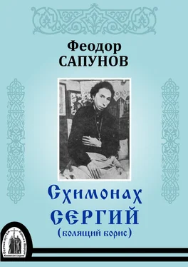 Феодор Сапунов Схимонах Сергий (болящий Борис) обложка книги