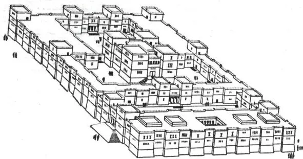 Reconstruction of the palace of TahaMariam Axum Ruins of an ancient Greek - фото 2