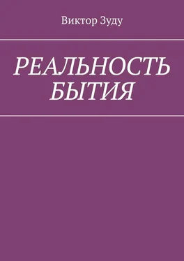 Виктор Зуду Реальность бытия. Реальность всегда иллюзорна обложка книги