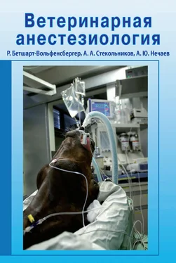 Регула Бетшарт-Вольфенсбергер Ветеринарная анестезиология обложка книги
