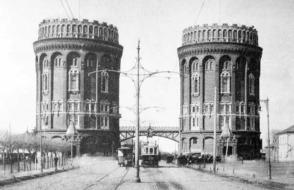Крестовские водонапорные башни 1898 г архитектор М К Геппенер - фото 2