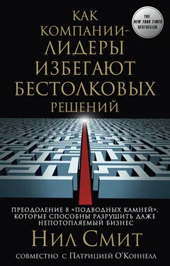 Нил Смит Как компании-лидеры избегают бестолковых решений. Преодоление 8 «подводных камней», которые способны разрушить даже непотопляемый бизнес обложка книги