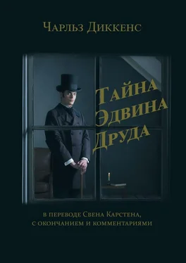 Чарльз Диккенс Тайна Эдвина Друда. В переводе Свена Карстена, с окончанием и комментариями обложка книги