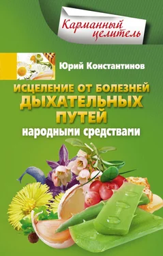 Юрий Константинов Исцеление от болезней дыхательных путей народными средствами