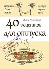 Диана Романовская - 40 рецептов для отпуска