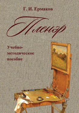 Г. Ермаков Пленэр. Учебно-методическое пособие обложка книги