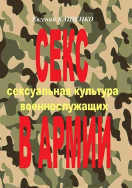 Евгений Кащенко Секс в армии. Сексуальная культура военнослужащих обложка книги