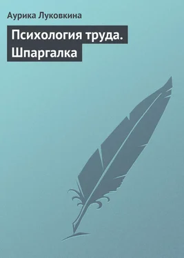 Аурика Луковкина Психология труда. Шпаргалка обложка книги