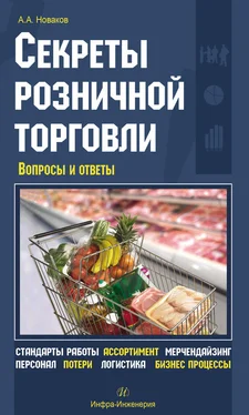 Алексей Новаков Секреты розничной торговли. Вопросы и ответы обложка книги