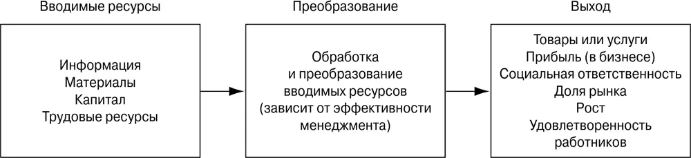 Рис 23Организация как открытая система Системный подход и переменные Это - фото 13