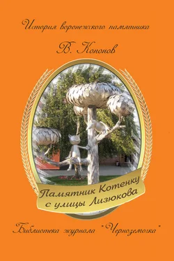 Валерий Кононов Памятник котенку с улицы Лизюкова обложка книги