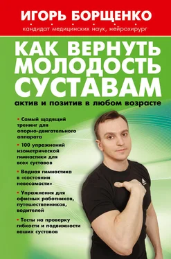 Игорь Борщенко Как вернуть молодость суставам: актив и позитив в любом возрасте обложка книги