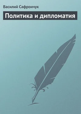 Василий Сафрончук Политика и дипломатия обложка книги