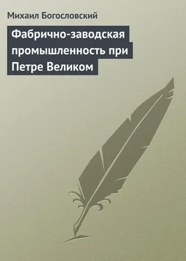 Михаил Богословский Фабрично-заводская промышленность при Петре Великом обложка книги