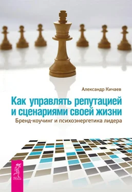 Александр Кичаев Как управлять репутацией и сценариями своей жизни. Бренд-коучинг и психоэнергетика лидера обложка книги