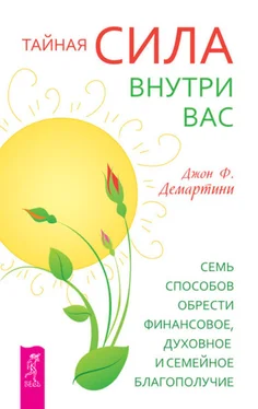 Джон Демартини Тайная сила внутри вас. Семь способов обрести финансовое, духовное и семейное благополучие обложка книги