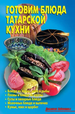 Array Коллектив авторов Готовим блюда татарской кухни обложка книги