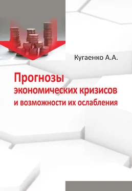 Алексей Кугаенко Прогнозы экономических кризисов и возможности их ослабления обложка книги