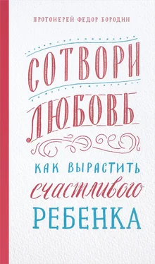 Федор Бородин Сотвори любовь. Как вырастить счастливого ребенка обложка книги