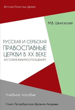 Михаил Шкаровский Русская и Сербская Православные Церкви в XX веке. История взаимоотношений обложка книги