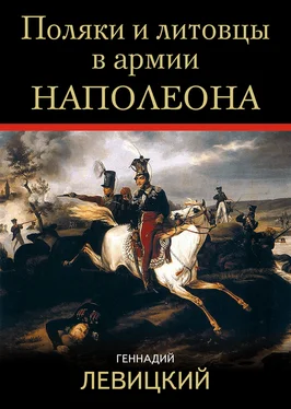 Геннадий Левицкий Поляки и литовцы в армии Наполеона обложка книги