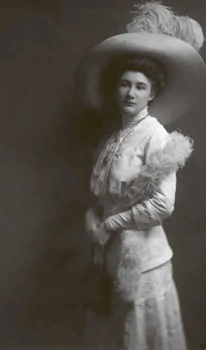 Модница в шляпе и боа ок 1905 года Мадам РФ которая всегда на виду и - фото 3