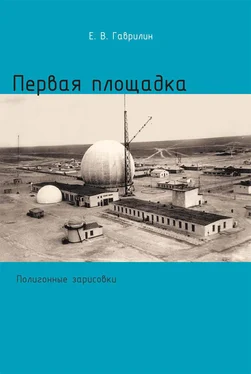 Евгений Гаврилин Первая площадка (полигонные зарисовки) обложка книги