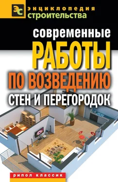 Галина Серикова Современные работы по возведению стен и перегородок обложка книги