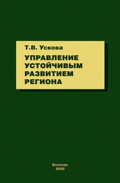 Тамара Ускова Управление устойчивым развитием региона обложка книги