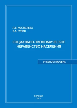 Константин Гулин Социально-экономическое неравенство населения: учебное пособие обложка книги