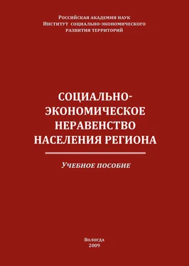 Константин Гулин Социально-экономическое неравенство населения региона обложка книги