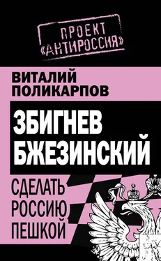 Виталий Поликарпов Збигнев Бжезинский. Сделать Россию пешкой обложка книги