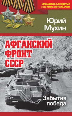 Юрий Мухин Афганский фронт СССР. Забытая победа обложка книги