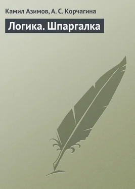 Камил Азимов Логика. Шпаргалка обложка книги